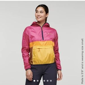 Cotopaxi Women’s Teca Half- Zip Windbreaker - XL